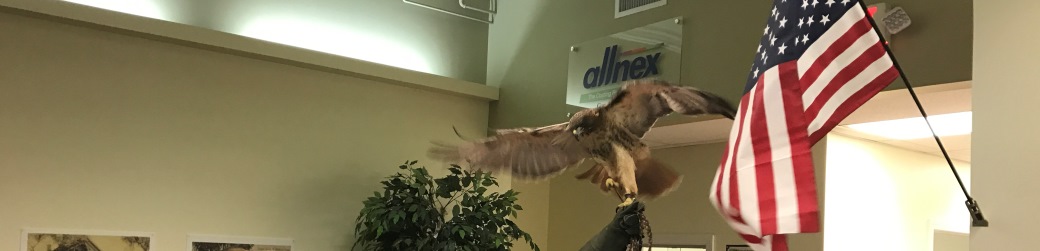 allnex Environmental Speaker Series Hosted Birds of Prey 