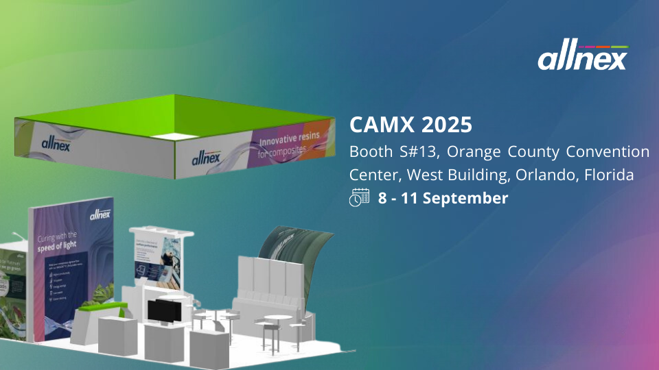 allnex to Showcase Advanced Resin Formulations for Composites at CAMX 2025