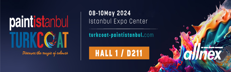 Inspired by Istanbul, Powered by allnex: “Join Us for a Colorful Journey at the Paint Istanbul & Turkcoat Show!
