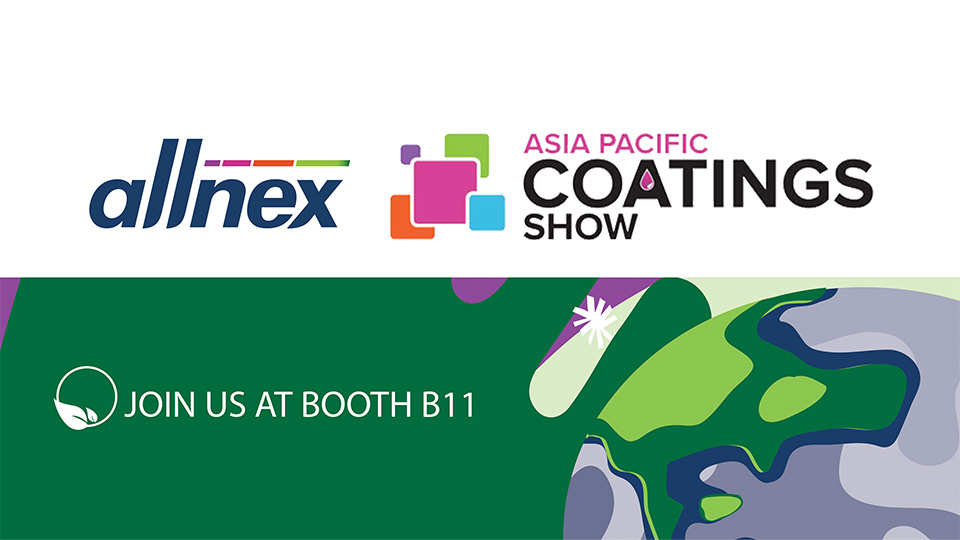 allnex to Exhibit at Asia Pacific Coatings Show Bangkok, Thailand 2023