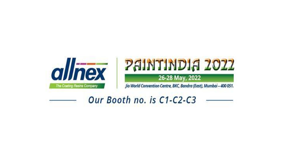 allnex to Exhibit Green Coating Solutions at Paint India 2022